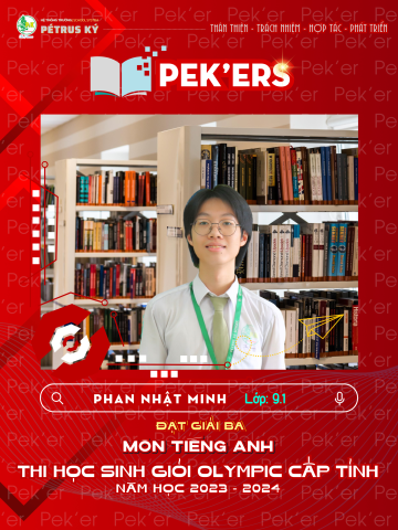 Đội tuyển học sinh trường Trung - Tiểu học Pétrus Ký tham gia Cuộc thi học sinh Giỏi cấp tỉnh năm học 2023-2024