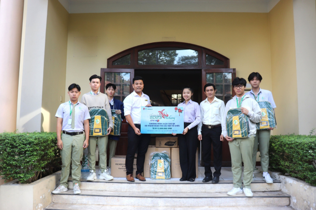 Quỹ tấm lòng nhân ái học sinh với hoạt động Xuân yêu thương 2023