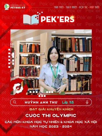 Học sinh đạt giải cuộc thi Olympic các môn khoa học tự nhiên và khoa học xã hội năm học 2023-2024