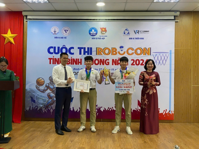 Chúc mừng thành công của CLB Robocon Pek’ers Trường Trung - Tiểu Học Pétrus Ký