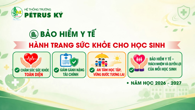 Bảo hiểm y tế - hành trang cho sức khỏe học sinh năm học 2026 - 2027