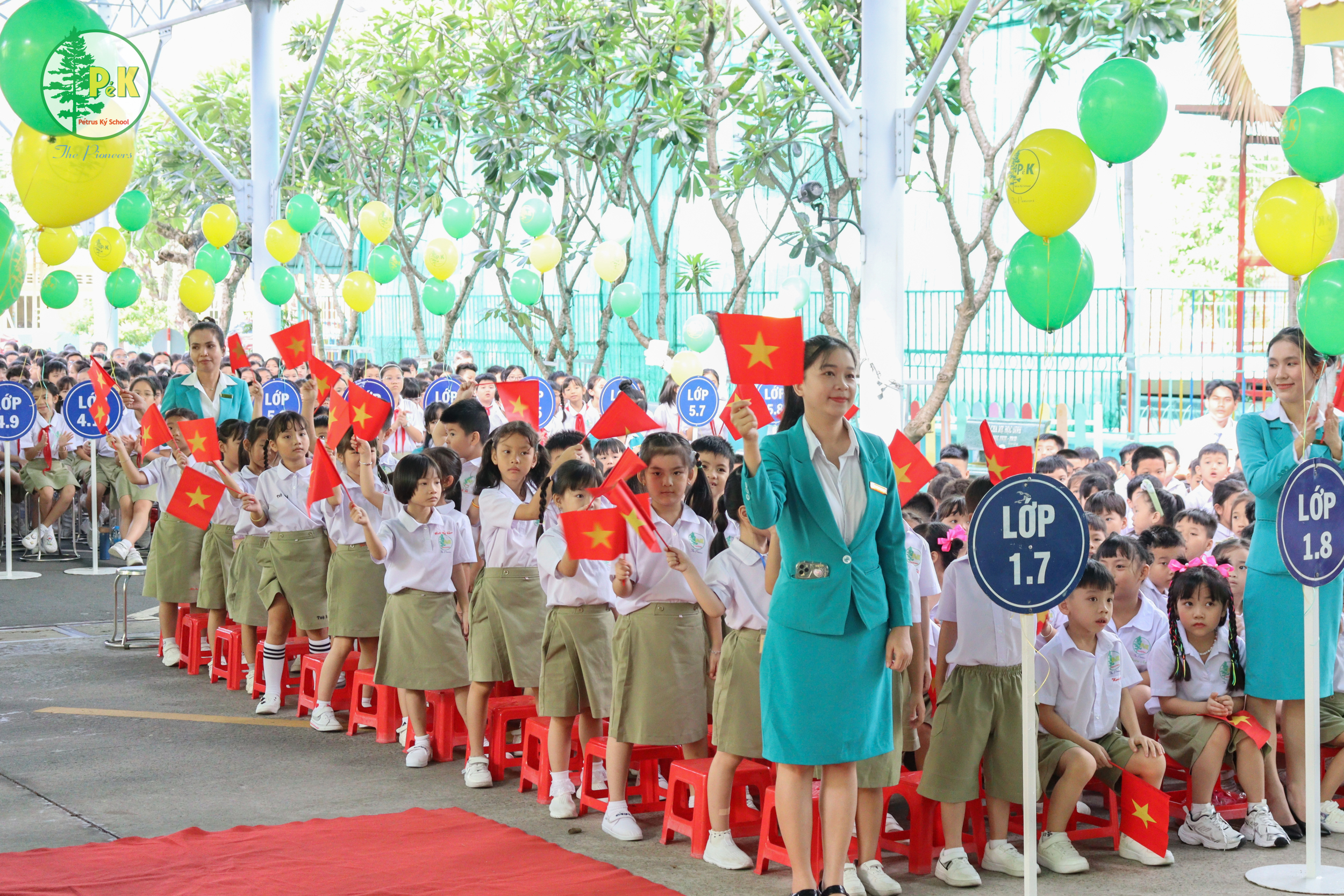 Chào mừng học sinh Khối 1